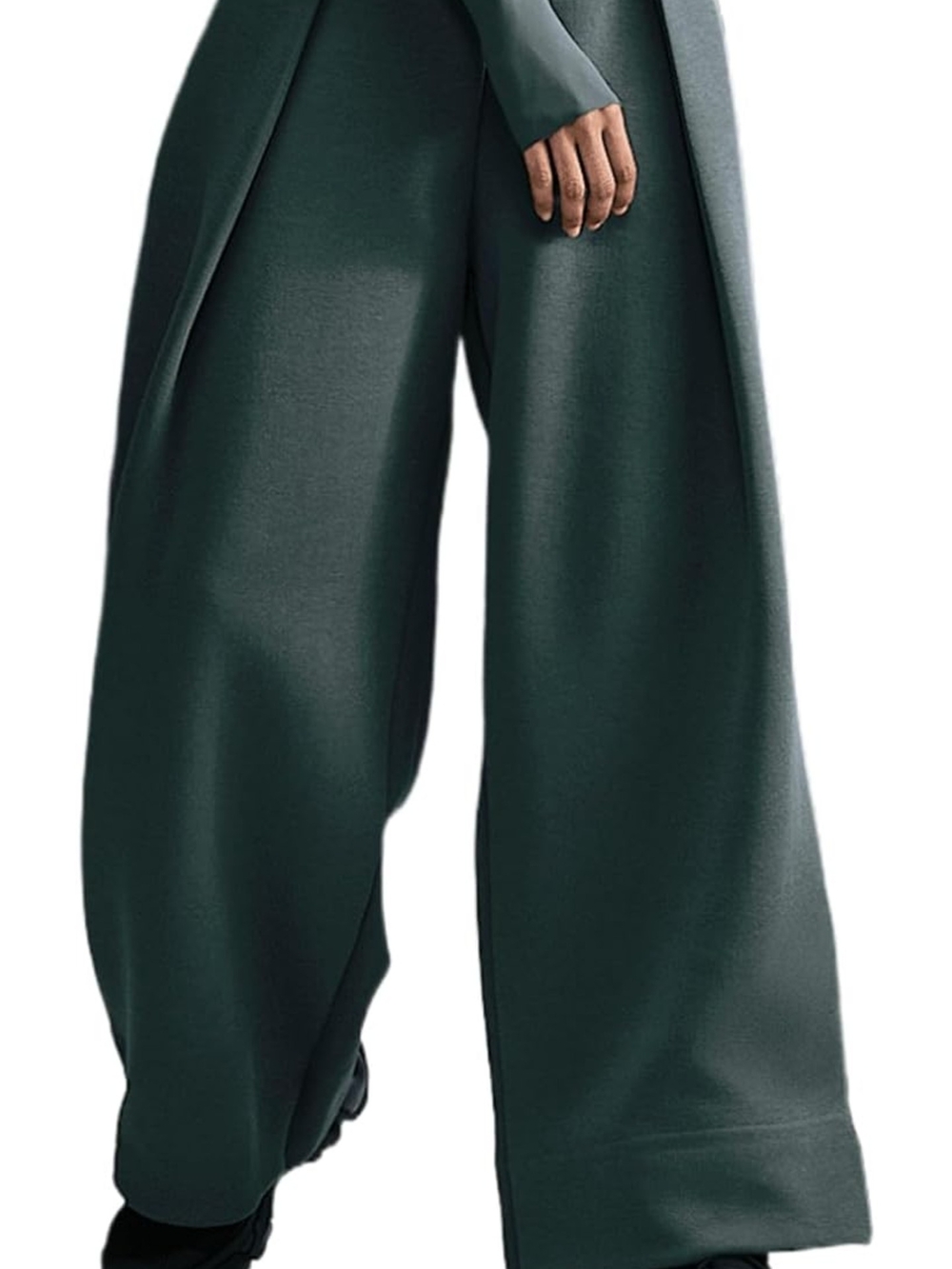 Nike Wide-Leg Jumpsuit Pants in Deep Teal